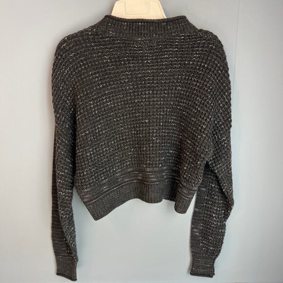 NEW Abound Grey Medium Charcoal Heather Sweater Size Medium - Picture 10 of 10